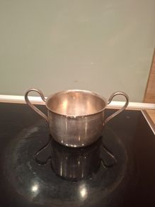 EPNS Small Double Handled Bowl