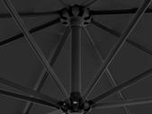 Cantilever Umbrella with Aluminium Pole Anthracite 250x250 cm