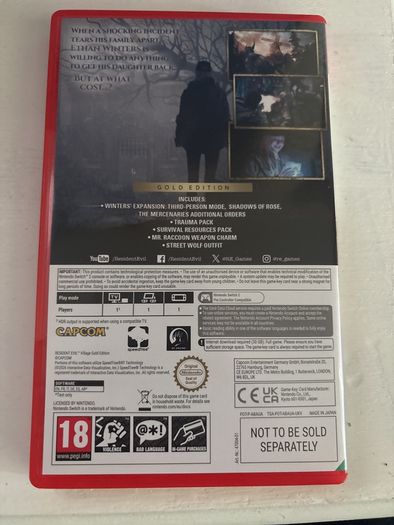Resident Evil  7 Biohazard + 8 Village Nintendo Switch 2 Edition