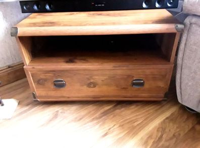 Oak tv unit