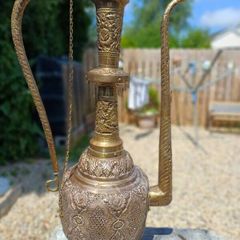 Large Antique Brass Ewer