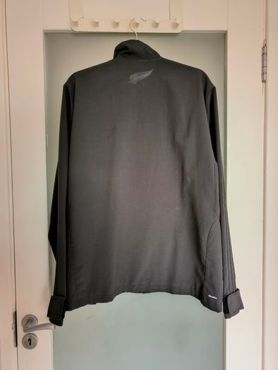 Vintage Adidas New Zealand Maori All Blacks Rugby track jacket