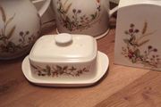Several other pieces available too - Vintage St Michael - Marks and Spencer Harvest Storage Jar and matching large teapot