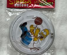 Simpsons Comics Maze Game Rolling Ball Game Labyrinth New Damaged Pack Please look at the pictures
