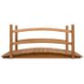 Garden Bridge 140x60x60 cm Solid Firwood Image 4
