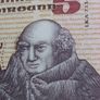 Irish 1976 "Scotus"  Five pound banknote in Uncirculated condition Image 3