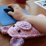 Crocheted Wrist Pillow Image 2