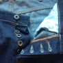 Jack Wills Mens Dark blue denim slim leg jeans W 32 L 32 includes postage Image 6