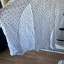 Top shop white black spot dress Image 4