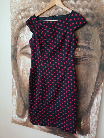 Polka Dot Dress Size Uk 10