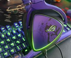 ASUS ROG Evangelion EVA Headset and Keyboard