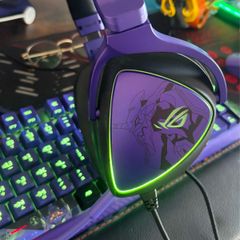 ASUS ROG Evangelion EVA Headset and Keyboard