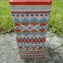 Tin box, Storage box, Knit design storage tin Image 3