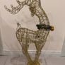 Standing reindeer 92cm c/w 35 LED lights (top section doesn't light up) Image 2