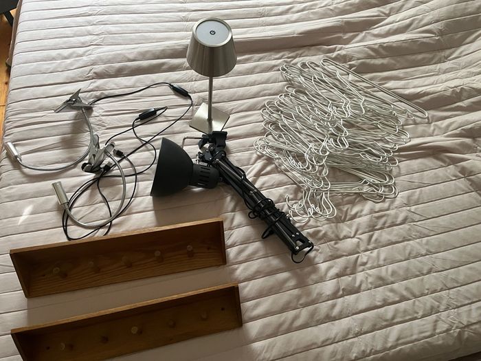 lamps+shelfs+ hangers