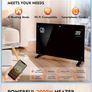 2000W WiFi Smart Electric Heater with APP Control, 24H Time Image 2