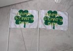 St.Patricks Day flags
