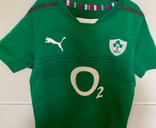 Irish rugby puma jersey size 9/10 years old