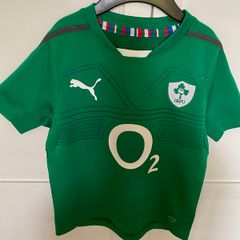 Irish rugby puma jersey size 9/10 years old