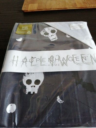 Brand new Halloween skull duvet cover