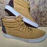 boys junior VANS SK8 HI MTE trainers SKATE SHOES hi tops beige mustard Size UK 5.5 EU 38.5 Image 2