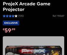 Toys projex arcade game projector