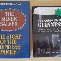 2 x Books on Guinness Family & Brewery: The Silver Salver & The Goodness of Guinness FREEPOST