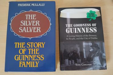 2 x Books on Guinness Family & Brewery: The Silver Salver & The Goodness of Guinness FREEPOST
