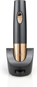 Rechargeable Automatic Wine Opener With Vacuum Sealer Cork screw bottle opener 8hour charge | up to 80 bottles | Integrated foil cutter | Wine lovers gift