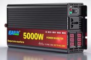 New 5000W Power DC 12V or 24V to AC 220V