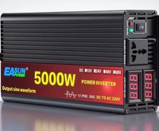 New 5000W Power DC 12V or 24V to AC 220V