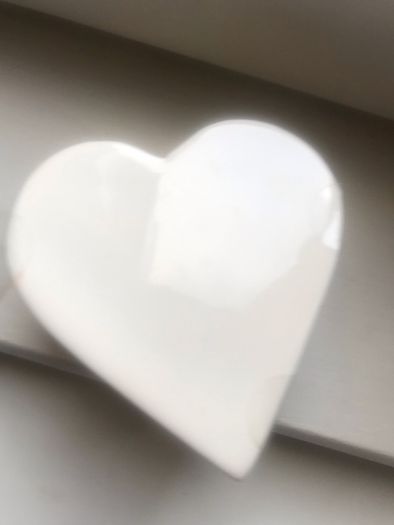 Brass Heart Shaped Trinket Box