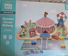 wooden train