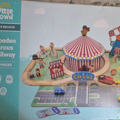 wooden train