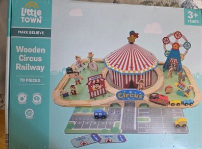 wooden train