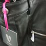Black leather look skirt by Very size 8 Image 3