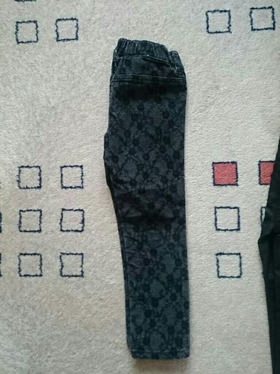 bennetton black corduroys, size 4-5y