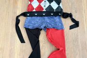 Girls Harley Quinn Fancy dress costume