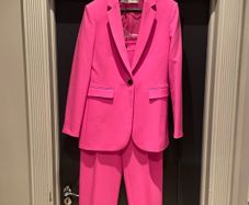 Zara pink suit