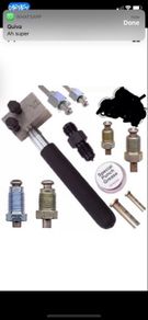 3/16in Double Flaring Tool Metal Handheld Brake Line Double Tool for Motorcycle Automotive Truck Brake Line Flaring Tool