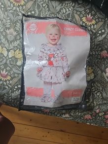 Baby Crazy Clown costume
