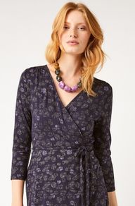 New White Stuff knee length jersey wrap dress