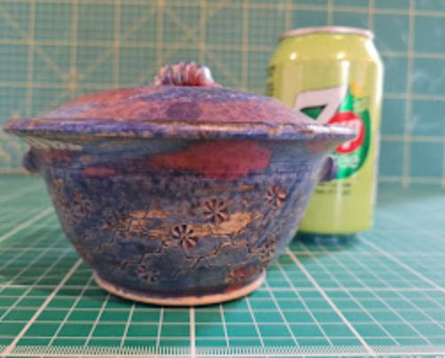 Michael Kennedy Pottery Lidded Sugar Bowl