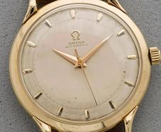 Omega 18ct Solid Gold Watch.