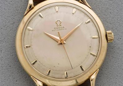 Omega 18ct Solid Gold Watch.