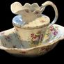 Antique Victorian Ceramic Wash Jug & Basin Set Image 9