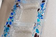 Glass Serving dish Trio