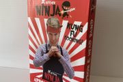 Ninja Apron and Headband Set | Black and Red