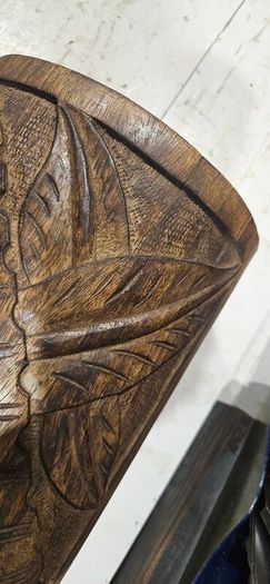pair of wooden boxes