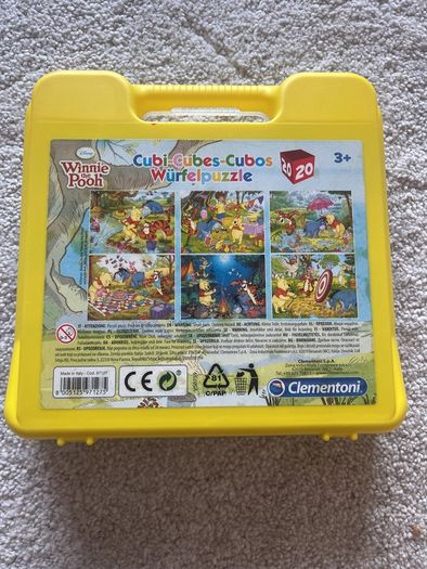 Junior Disney Winnie the Pooh cube jigsaw